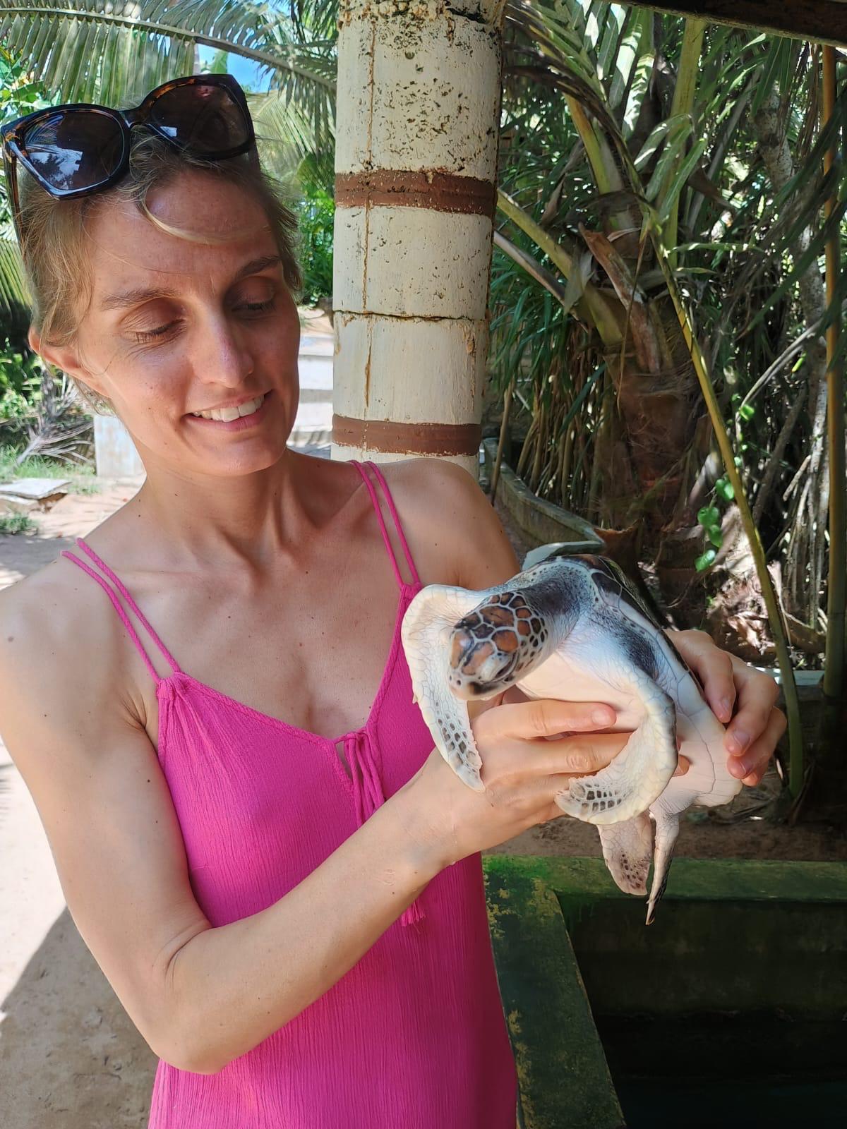 Sandra from Germany custom 10 day Sri Lanka tour